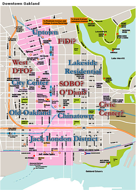 Map of the DTO