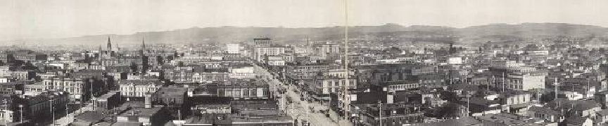Downtown Oakland circa 1910